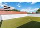Rooftop terrace with artificial turf and a wooden privacy fence and city views at 367 Parkway Ne Dr # 6, Atlanta, GA 30312