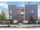 Contemporary building featuring gray and white siding with balconies and modern architectural details at 367 Parkway Ne Dr # 9, Atlanta, GA 30312