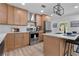 Stylish kitchen featuring modern appliances, sleek cabinetry, and a central island, enhancing functionality and design at 2014 Fence Rd, Dacula, GA 30019