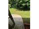 Private backyard showcasing a lush green lawn and mature trees at 3190 Cheru Ct, Decatur, GA 30034