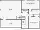 Basement floor plan showcasing unfinished areas, storage, laundry room, and garage space at 7434 Chads Cir, Jonesboro, GA 30236