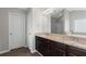 Beautiful bathroom featuring granite counters, dual sinks, and a separate shower and tub at 9120 Alden Dr, Locust Grove, GA 30248