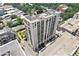 Aerial view of building and surrounding cityscape at 3040 Peachtree Nw Rd # 1803, Atlanta, GA 30305