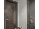 Hallway with apartment doors and visible apartment number, indicating unit location at 57 Forsyth Nw St # 14B, Atlanta, GA 30303