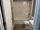 Bathroom with a shower, toilet, and sink at 20 Pine Canyon Sw Dr # 41, Atlanta, GA 30331