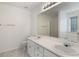 Bright bathroom with dual sinks, tub and shower at 105 Hunters, Mcdonough, GA 30253