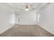 Large bedroom with recessed ceiling and door to patio at 105 Hunters, Mcdonough, GA 30253