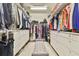 Spacious walk-in closet with custom shelves and storage at 1122 Provence Ln, Decatur, GA 30033