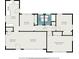 Floor plan showcasing the layout of the kitchen, bedrooms, bathrooms, and living areas at 1461 Alverado Way, Decatur, GA 30032