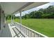 Relaxing view from the porch overlooking the expansive lawn and lush surroundings at 1810 King Mill Rd, Mcdonough, GA 30252