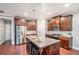 Bright, updated kitchen with an island, stainless appliances, and abundant storage space at 1946 Jeffery Nw Rd, Atlanta, GA 30318