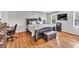 Spacious primary bedroom with hardwood flooring, natural light, and neutral decor at 361 Sarah Ln, Lawrenceville, GA 30046