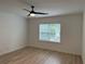 Bedroom featuring a ceiling fan and a window at 3649 Peachtree Ne Rd # 305, Atlanta, GA 30319