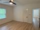 Bedroom with hardwood floors, window and closet at 3649 Peachtree Ne Rd # 305, Atlanta, GA 30319