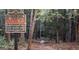 Crown River Nature Walk sign indicating residents-only access to a scenic trail at 1090 Crown River Pkwy, Mcdonough, GA 30252