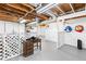 Large unfinished basement offers ample storage space and flexibility for a variety of uses at 2093 Kolb Ridge Sw Ct, Marietta, GA 30008