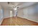 Comfortable bedroom with ceiling fan, ample closet space, and convenient access to an attached bathroom at 200 Compton Ct, Mcdonough, GA 30252