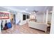 Spacious basement with a finished area for entertaining and movie watching at 4541 Meadow Club Dr, Suwanee, GA 30024