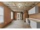 Unfinished basement with exposed ceiling and concrete floor at 9507 Greens Mill Ct, Loganville, GA 30052