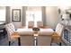 Formal dining room with seating for six, perfect for entertaining at 1278 Hollingsworth Way, Dacula, GA 30019