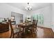 Charming dining room featuring hardwood floors, natural light, and elegant decor at 1772 Benningfield Sw Dr, Marietta, GA 30064