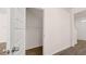 Walk in storage area with wood floor and wire shelving at 1940 Van Allen Ct, Dacula, GA 30019