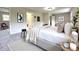 Bright main bedroom with art, decor and carpeted floors at 942 Batesville Rd, Canton, GA 30115
