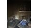 Interior photo of fire damaged fireplace and living room space at 2625 Baker Nw Rd, Atlanta, GA 30318