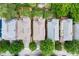 Aerial view of neighborhood with mature trees and manicured lawns at 1104 Victoria Ne St, Brookhaven, GA 30319