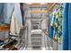 Well-organized walk-in closet with ample storage and wire shelving system at 1141 Moorestown Cir, Decatur, GA 30033
