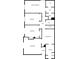 Detailed floor plan showcasing the layout of the home including bedrooms, bathrooms, kitchen, and living areas at 122 Rue Fontaine, Lithonia, GA 30038
