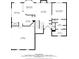 Floor plan depicting rooms: Kitchen, Dining Area, and Living Room at 2605 Woodland Hills Dr, Cumming, GA 30040