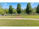 Community green space featuring picnic tables and swing sets for outdoor enjoyment at 3147 Buford Ne Hwy # 8, Brookhaven, GA 30329