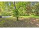 Mature trees in the backyard provide ample shade at 7577 Haley Dr, Jonesboro, GA 30236