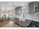 Modern kitchen with stainless steel appliances, sleek countertops, and ample cabinet space at 4305 Chesapeake Trce, Acworth, GA 30101