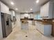 Spacious kitchen featuring stainless steel appliances and granite countertops at 45 Mountain Crest Dr, Oxford, GA 30054