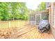 Exterior view of the back deck outside the home at 5293 Sandy Shoals Ln, Stone Mountain, GA 30087