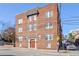 Three story brick apartment building with a prominent front door and windows at 690 Piedmont Ne Ave # 17, Atlanta, GA 30308