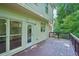 Large outdoor deck with ample space for furniture and entertainment at 765 Brooks Cir, Stone Mountain, GA 30087