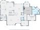Main level floor plan showing kitchen, dining, living area, primary suite and office at 3905 Merriweather Woods, Johns Creek, GA 30022