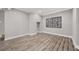Finished basement with stylish floors, white trim, and ample space for storage at 150 Rose Creek Dr, Covington, GA 30014