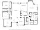 Floor plan showing the layout of the home with labeled rooms at 150 Rose Creek Dr, Covington, GA 30014