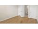 Bedroom has a glimpse into the adjacent bathroom at 321 Shannon Ct, Mcdonough, GA 30252
