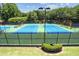 Community tennis courts are well-maintained, providing residents with a great recreational amenity at 2313 Saint Davids Nw Sq # 12, Kennesaw, GA 30152