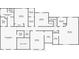 Detailed second floor plan showing the layout of the primary bedroom, bedrooms, and closets at 2882 Clary Hill Ne Dr, Roswell, GA 30075
