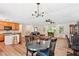 Inviting living room adjacent to kitchen, featuring wood floors and ample space at 4825 Rollins Dr, Powder Springs, GA 30127