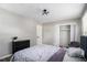 Bedroom features a gray color scheme, wood-look flooring, closet space and natural light at 479 Charter Oak Sw Dr, Atlanta, GA 30331