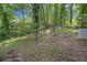 Expansive backyard with lush greenery, mature trees, and space for recreational activities and relaxation at 2950 Springfield Sw Ct, College Park, GA 30349