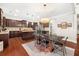 Gourmet kitchen with granite countertops, stainless steel appliances, and a spacious island at 337 Spotted Ridge Cir, Woodstock, GA 30188