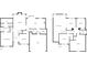 A detailed floor plan illustrating the layout of the home's two floors at 834 Winding Grove Ln, Loganville, GA 30052